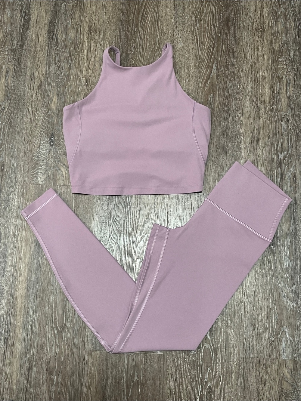 EUC Lululemon Matching Lavender Lux Align Set. Size Top 8/Bottom 6